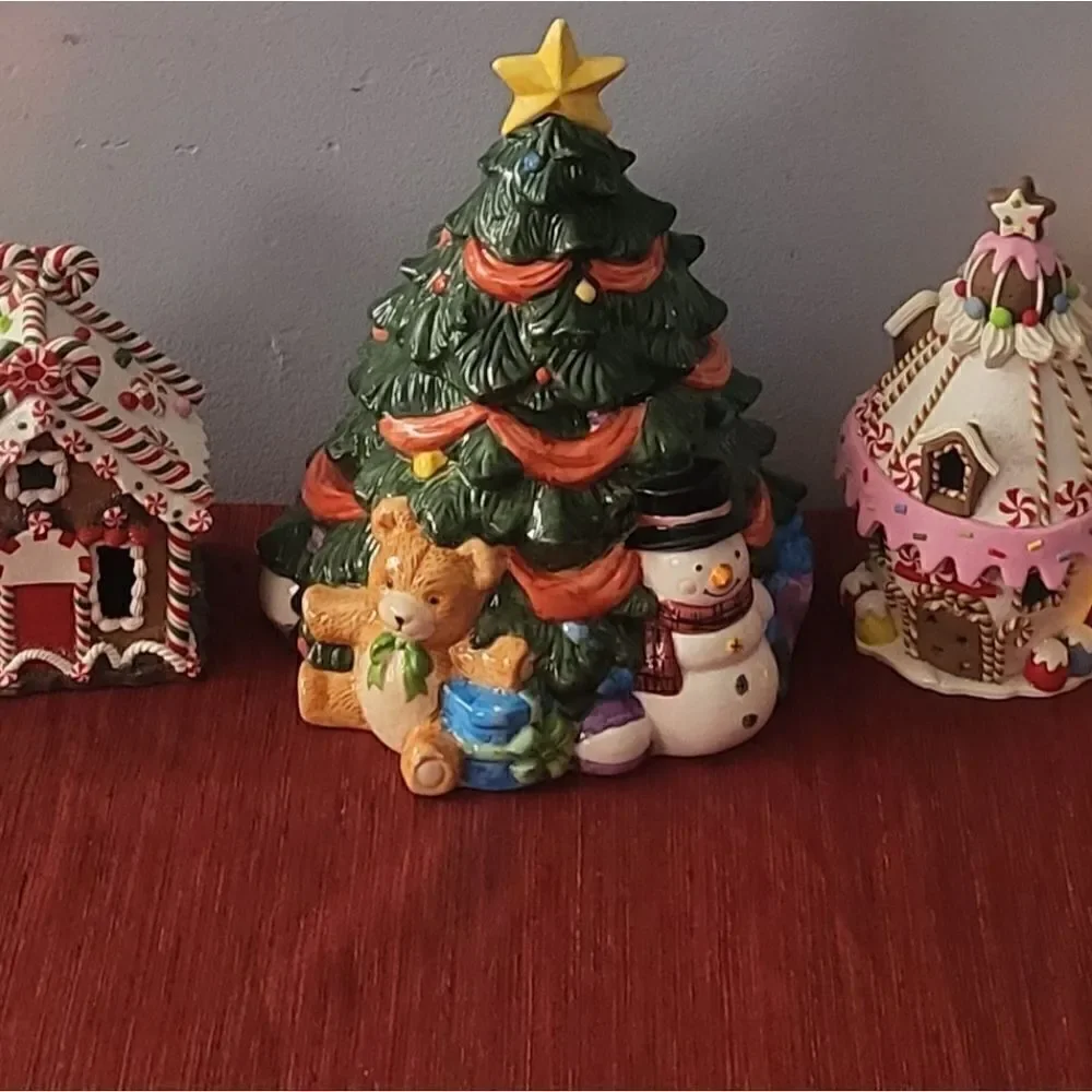 Potter & Smith Christmas Tree cookie jar